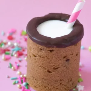 Cookie Shot clásico de chocochips con recubrimiento de chocolate