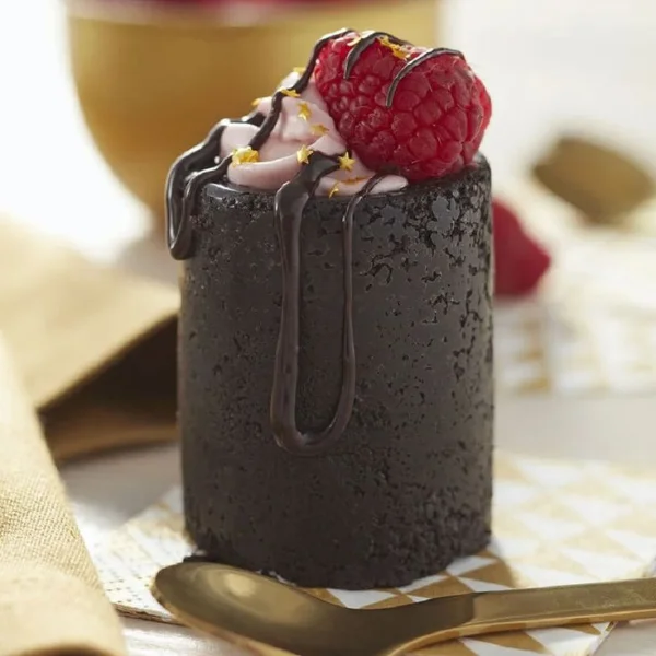 Doble choco con frambuesa