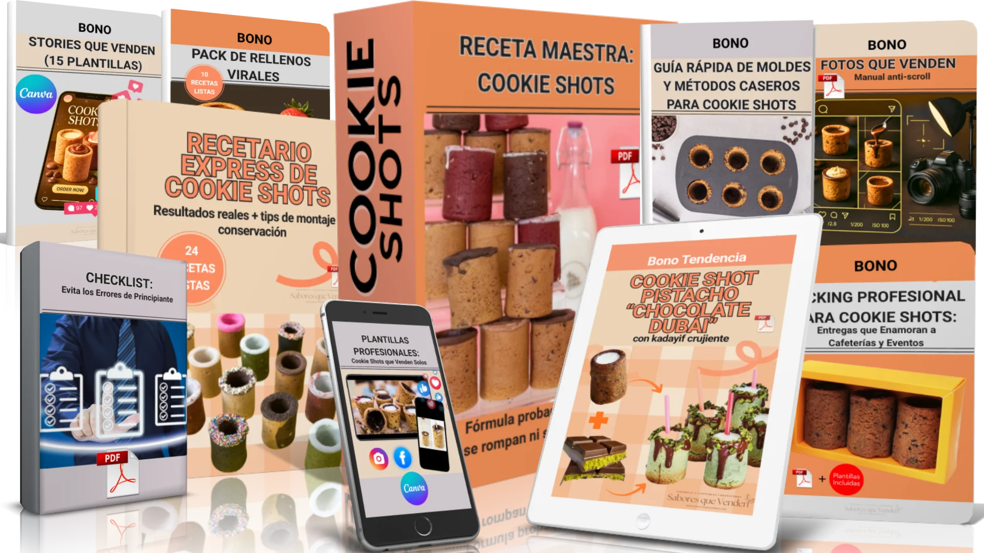 Kit Digital Cookie Shots Completo