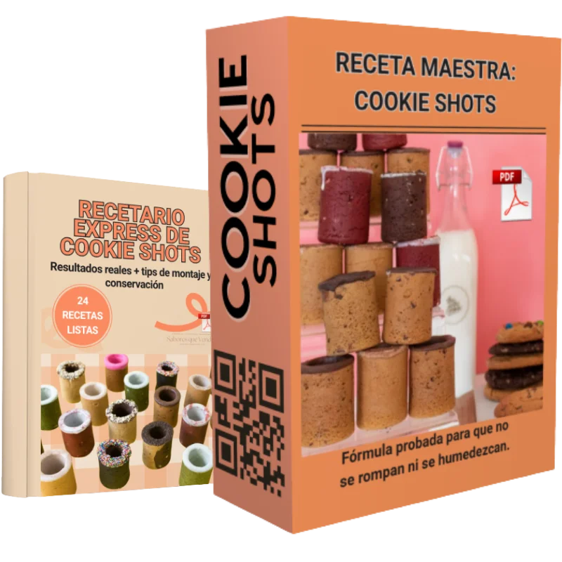 Guía Maestra Cookie Shots + Recetario 24 variaciones