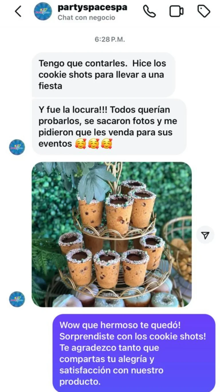 Empresa de eventos — Santiago, Chile 📸 Clientes los fotografían antes de comerlos