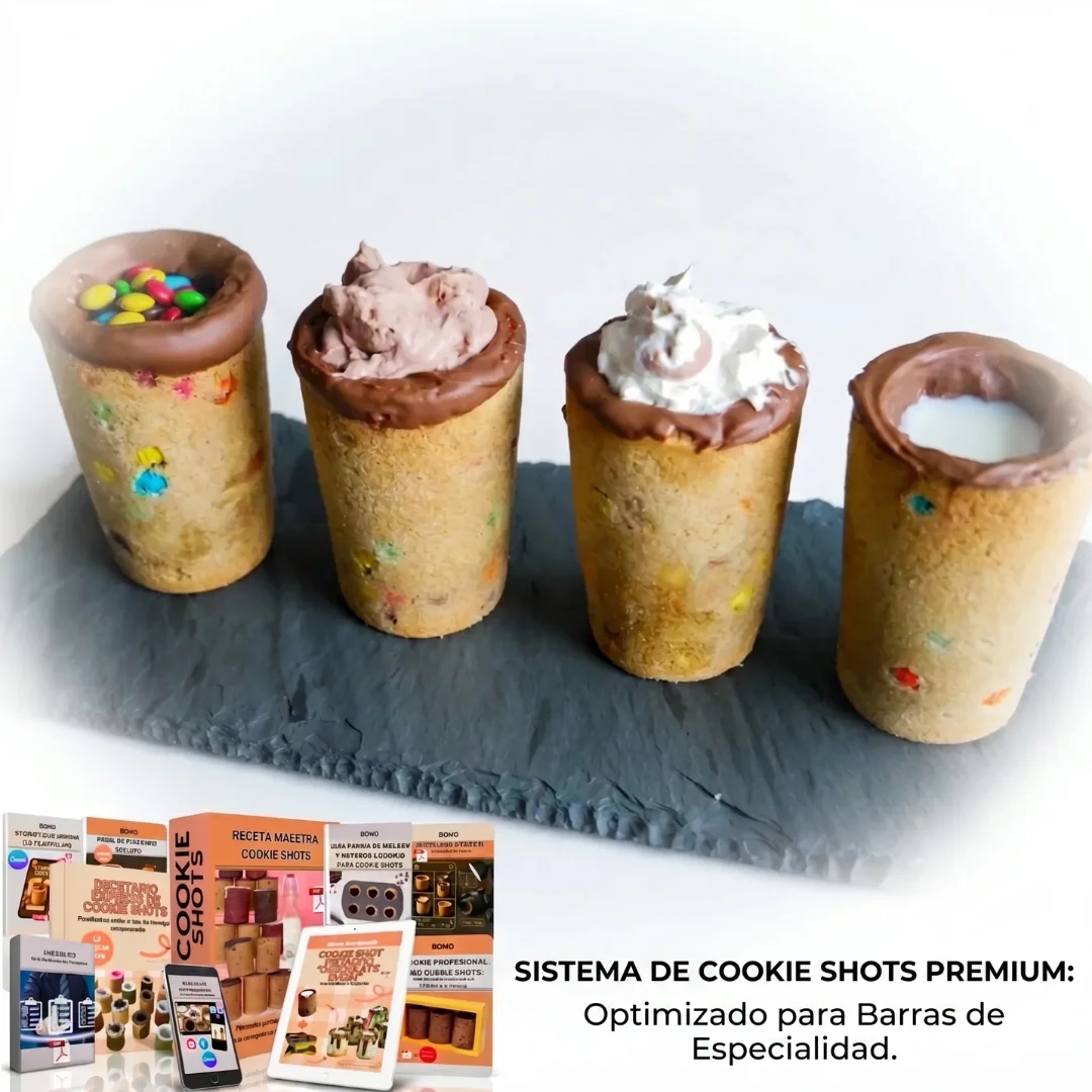 Sistema de Cookie Shots Premium