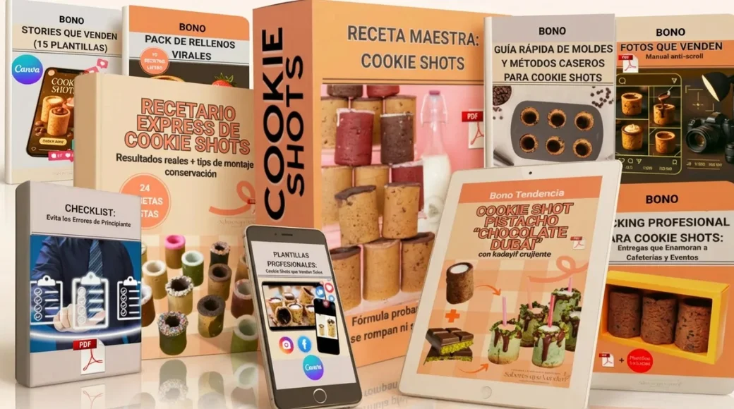 Kit Digital Cookie Shots Completo